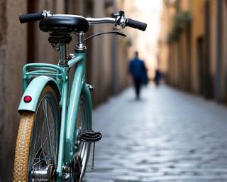 Bicicletta retrò urbana